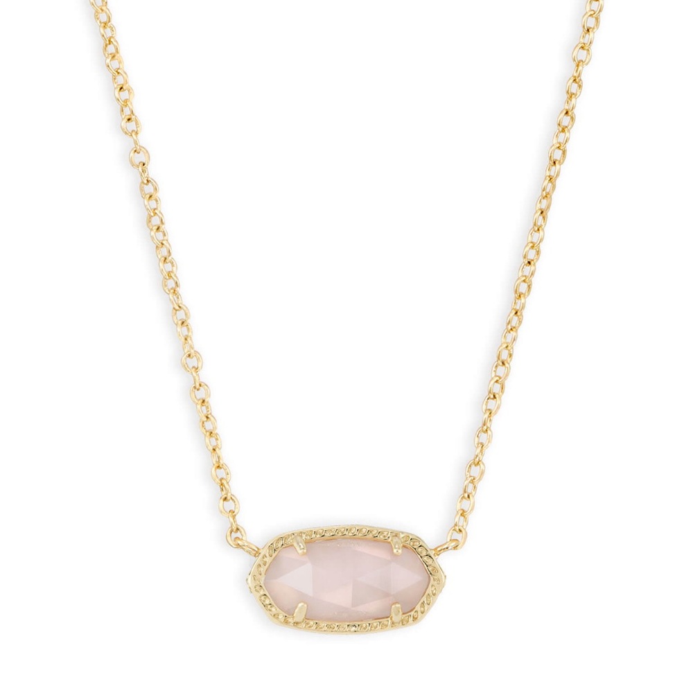 Kendra Scott Rose Quartz Necklace